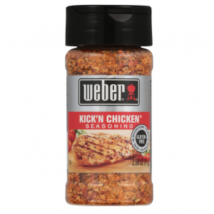 Weber Kick'n Chicken Seasoning, 2.5 Ounce Shaker @ Amazon