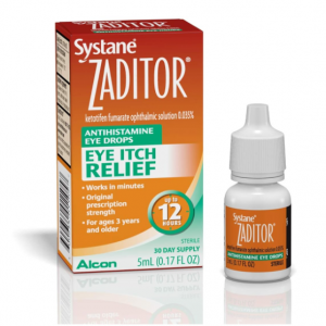 Zaditor 抗組胺眼止癢藥水 5ml @ Amazon