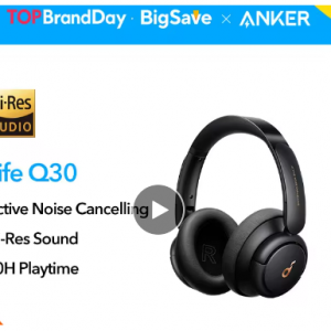 Soundcore by Anker Life Q30 Hybrid Active Noise Cancelling Headphones