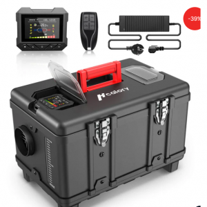 39% off SS2 Diesel Heater, 6L Handheld Toolbox Pro Elevation Display @Hcalory