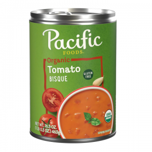 Pacific Foods Organic Tomato Bisque Soup, 16.3 oz Can @ Amazon