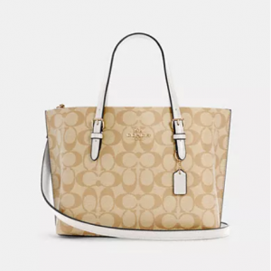 Coach Mollie Tote Bag 25 In Signature Canvas