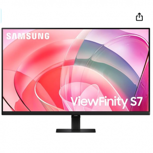 32% off SAMSUNG 32-Inch ViewFinity S7 (S70D) Series 4K UHD High Resolution Monitor @Amazon