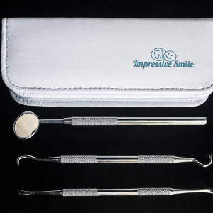 Impressive Smile 专业牙齿卫生套件 3件外科级工具
