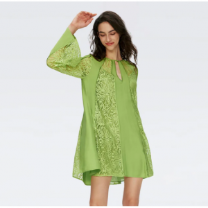 60% Off Anais Dress in Chartreuse @ Diane von Furstenberg UK