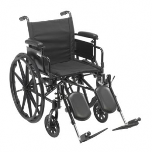 Cruiser X4 Lightweight Dual Axle Wheelchair with Adjustable Detatchable Arms @ AvaCare Medical