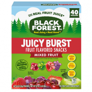 Black Forest, Juicy Burst, Fruit Flavored Snacks, Mixed Fruit Flavors, 0.8 oz 40 ct @ Amazon