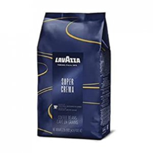 Lavazza Super Crema Whole Bean Coffee Blend, light-Medium Espresso Roast, 2.2 Pound @ Amazon