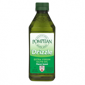 Pompeian Made Easy Drizzle Extra Virgin Olive Oil, Flavor Boost, 16 Fl Oz (Pack of 1) @ Amazon