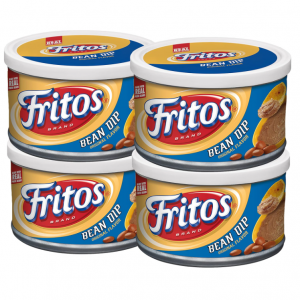 Fritos 豆泥薯片蘸酱 9oz 4罐 @ Amazon