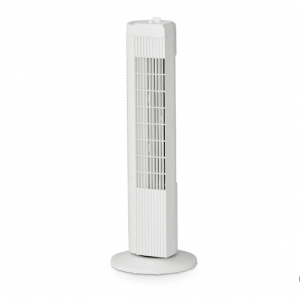 Mainstays 28" Tall, 3-Speed Oscillating Tower Fan, FZ10-19MW, New, White for $24.86 @Walmart