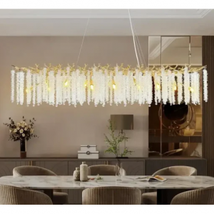 20% off Round Gold Crystal Branch Chandelier @Toplightstore