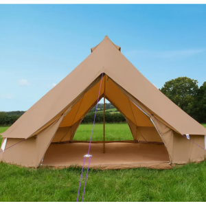 $40 off 16FT Classic Bell Tent 100% Cotton 9OZ Double Door - Coffee @Boutique Camping