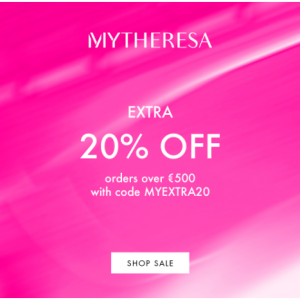 10% Off All Sale Items With Code Myextra10 & 20% Off $600+ On All Sale Items @ Mytheresa US