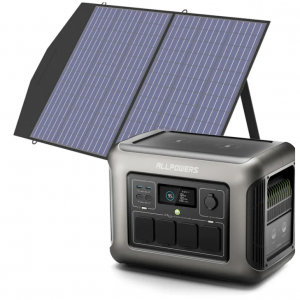 $500 off ALLPOWER Solar Generator Kit 1800W (R1500 + SP027 100W Solar Panel) @Allpowers