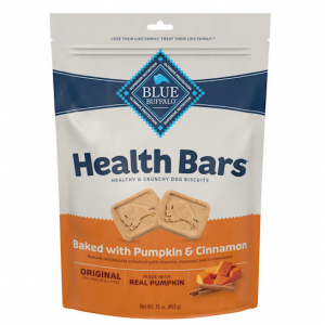 Blue Buffalo南瓜和肉桂狗狗饼干零食 16 oz.
