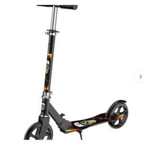 883 Adults 8-Inch Foldable Iron Scooter Light Up Wheels for $17.66 @TVCMall