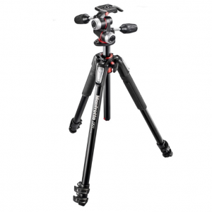 Manfrotto 055 Aluminum 3-Section Tripod Kit with 3-Way Head for $459.95 @Manfrotto