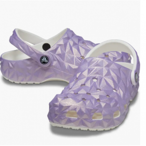 50% Off CROCS Classic Iridescent Geometric Slingback Clog (Women) @ Nordstrom Rack