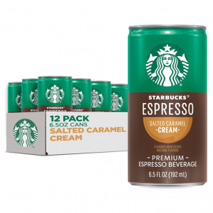 Starbucks Doubleshot, Salted Caramel, 6.5 Ounce, 12 Count @ Amazon