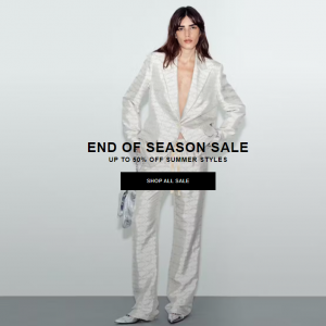 Zadig&Voltaire End of Season Sale - Up to 50% Off Summer Styles 