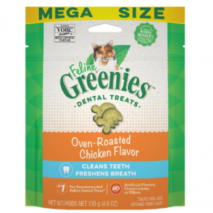 Greenies 猫用烤鸡味成猫洁牙零食