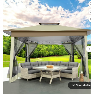 $257 off COBIZI 12x12 Outdoor Gazebo Pop-up Gazebo Canopy @Walmart