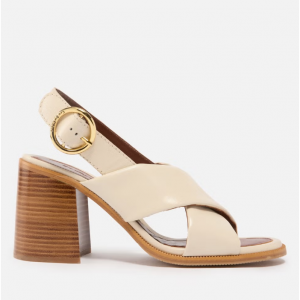 See By Chloé Women's Lyna Leather Heeled Sandals 高跟凉鞋