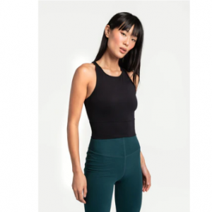 65% Off Comfort Stretch Tank Top - Black @ Lole