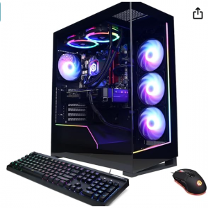 15% off CyberPowerPC Gamer Supreme Liquid Cool Gaming PC(Ryzen 7 7800X3D RTX 4070 Ti 32GB 2TB)