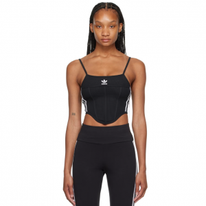 17% off adidas Originals Black Adicolor 3-Stripes Camisole @ SSENSE