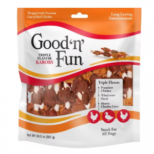 Good 'n' Fun 鸡肉、鸭肉和鸡肝3重口味肉干