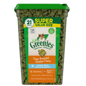 Greenies 烤鸡味成猫洁牙零食