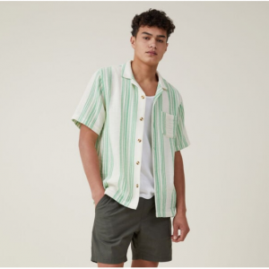 67% Off Palma Short Sleeve Shirt @ Cotton On