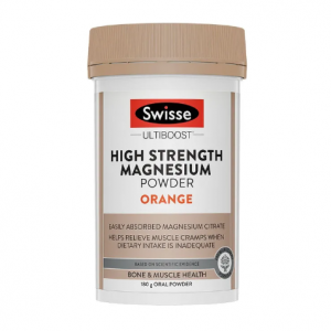 Swisse Ultiboost High Strength Magnesium Powder Orange 180g @ Pharmacy Online