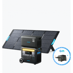 $1448 off Anker SOLIX F2000 Solar Generator + Expansion Battery + 400W Solar Panel @Anker