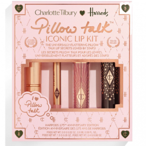 Harrods APAC上新！Charlotte Tilbury175周年限定Pillow Talk唇膏唇釉套裝