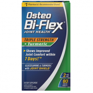 Osteo Bi-Flex 三倍氨基葡萄糖＋姜黄素 80粒 @ Amazon