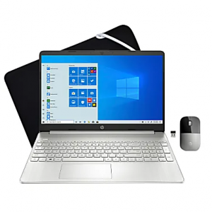 HP 15-dy2125od 15.6“笔记本电脑+鼠标+保护套 (8GB RAM/256GB SSD, 11th Gen Intel Core i5)