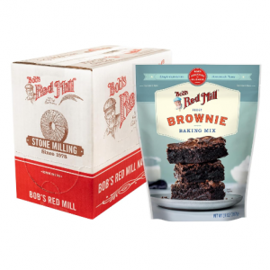 Bob's Red Mill Signature Fudgy Brownie Baking Mix - 14 oz Bag (Pack of 4) @ Amazon