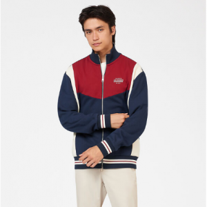 50% Off Colour Block Zip Through Sweat @ Ben Sherman AU