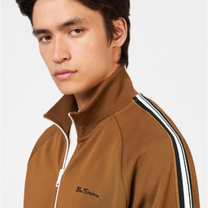 40% Off Signature House Taped Track Jacket - Ginger @ Ben Sherman