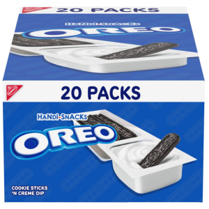 Handi-Snacks OREO Cookie Sticks 'N Creme Dip Snack Packs, 20 Snack Packs @ Amazon