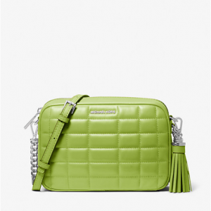 Michael Kors Jet Set Medium Quilted Leather Crossbody Bag