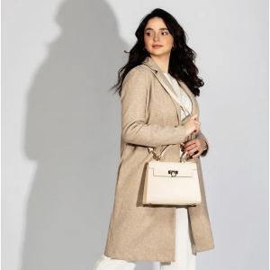 20% Off Layla Top-Handle Bag-Cream @  Levantine