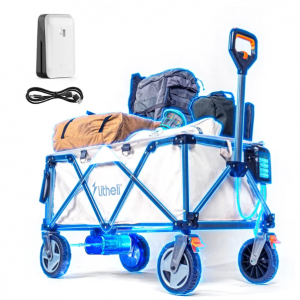 50% off Litheli Electric Foldable Utility Camping Wagon with Power Bank @Litheli