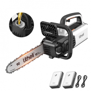 $50 off Litheli 2×20V U20 2×2.0Ah Brushless Chainsaw @Litheli