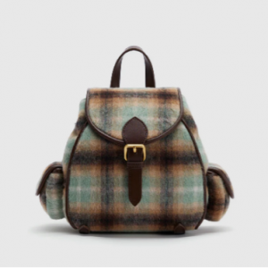 40% Off Plaid Mini Backpack @ Urban Revivo