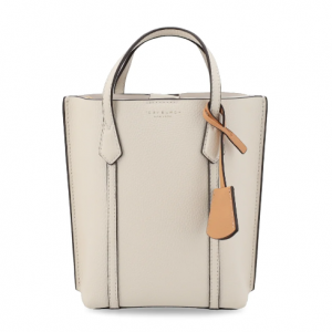 Tory Burch Perry Logo Embossed Mini Tote Bag