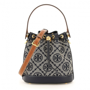 Tory Burch T Monogram Jacquard Bucket Bag